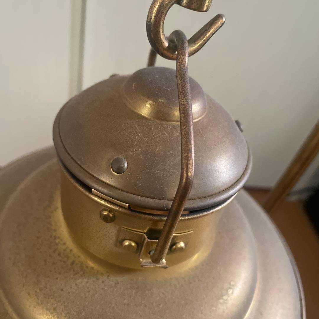 ゴールド 真鍮ランタンスタンド フック付き