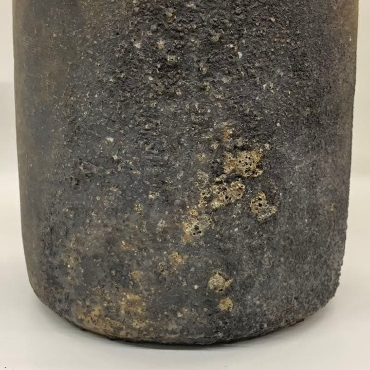 【花入1】備前1  筒花生　伊勢崎満　高さ23㎝