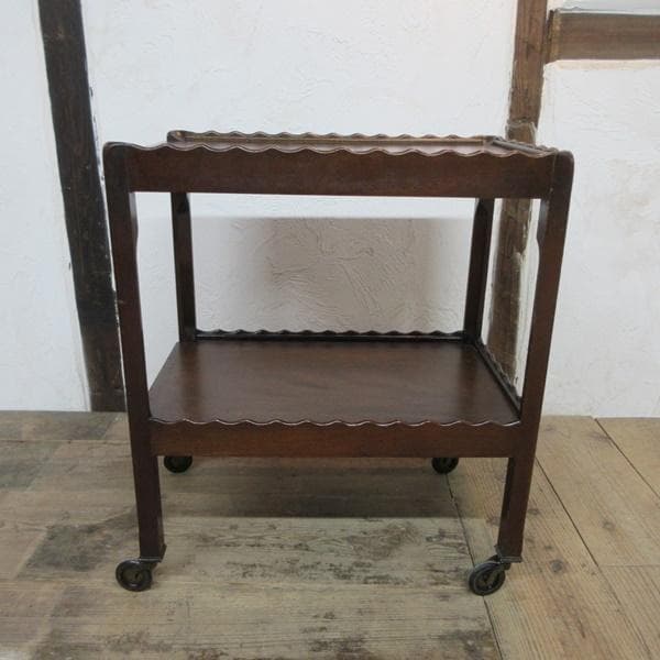 イギリス アンティーク 家具 キッチンワゴン トロリー カフェ 英国 6077e