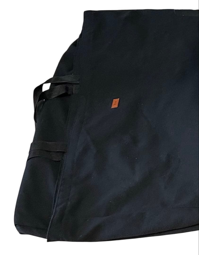 極美品　RcrCamp リクライニングローチェア 収納袋付き ブラック