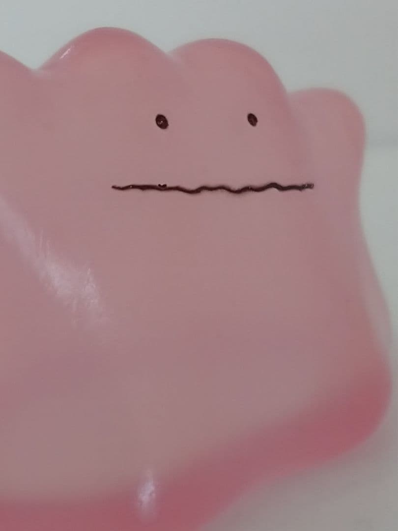 o139.【未使用品】メタモン　クリア　ポケモン キッズ　指人形　　希少　レア