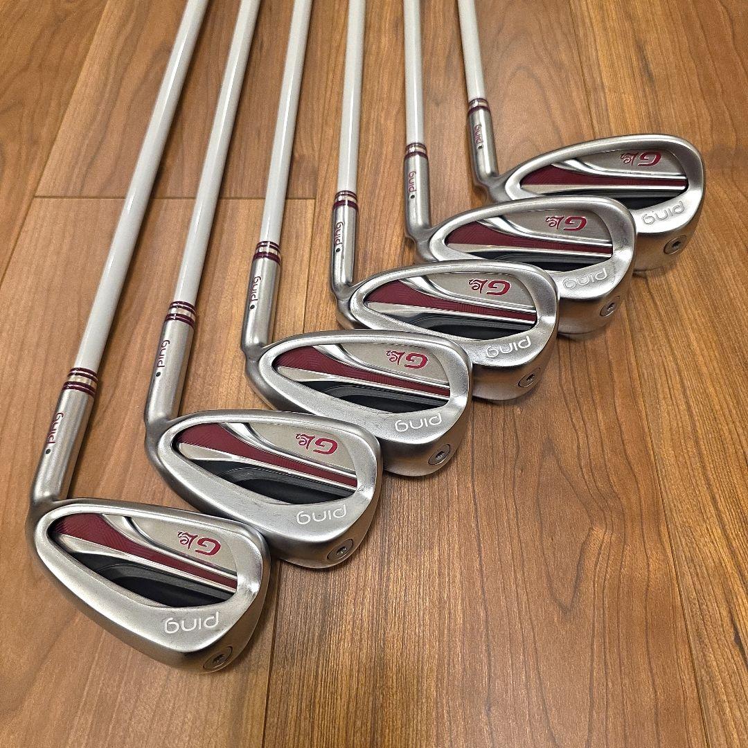【レディース】PING GLe2 アイアン 6本セット フレックスL