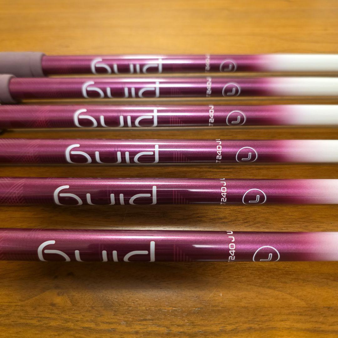 【レディース】PING GLe2 アイアン 6本セット フレックスL