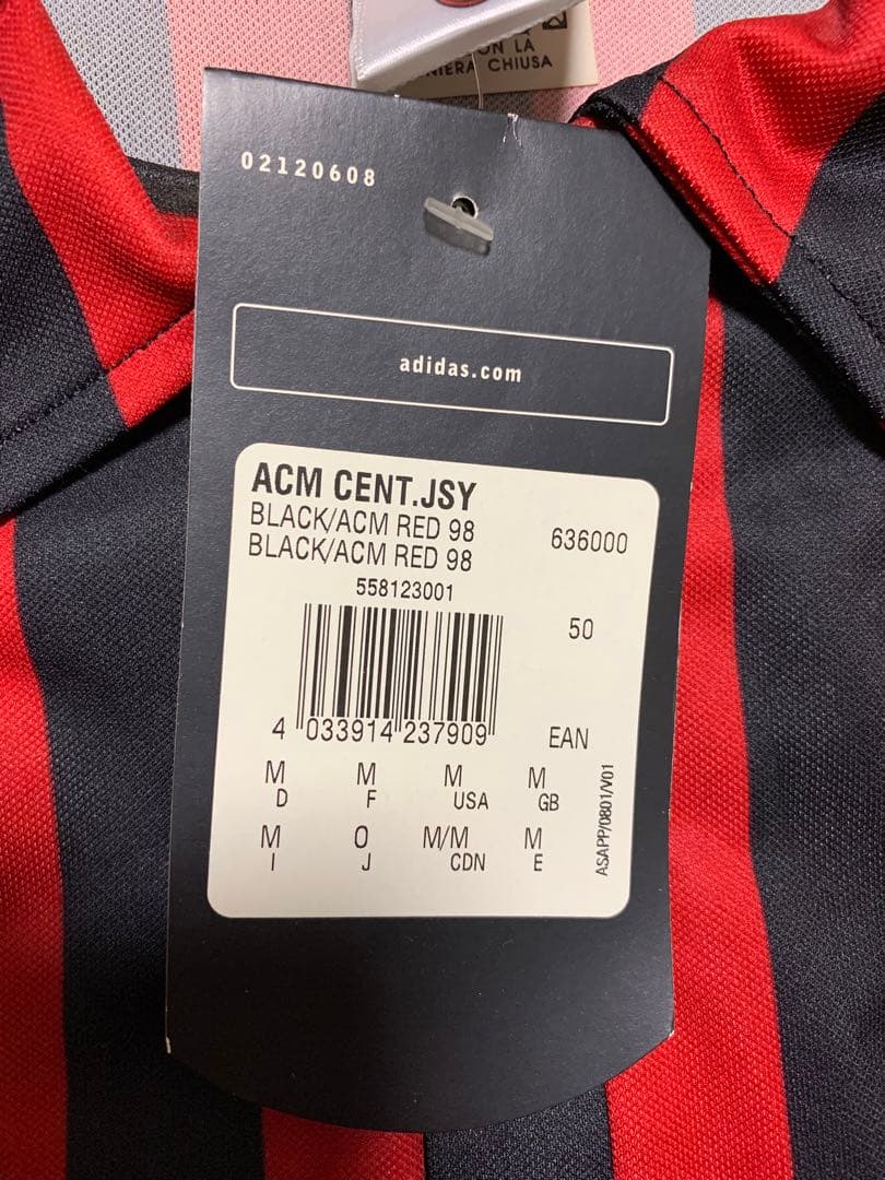 『Kartoon 』ACミラン新品未使用adidas100周年ユニフォーム