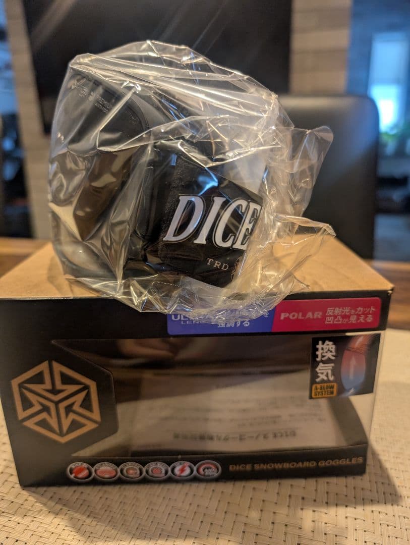 DICE 　BANK　スノーボードゴーグル