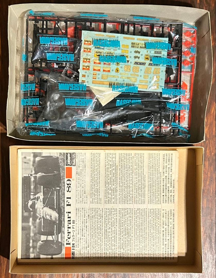 【未組立】ベネトン・フォードB190B・フェラーリ642・フェラーリF1 89