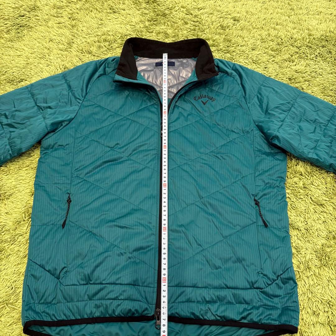 キャロウェイ callaway 中綿ジャケット スターストレッチ 緑 3L
