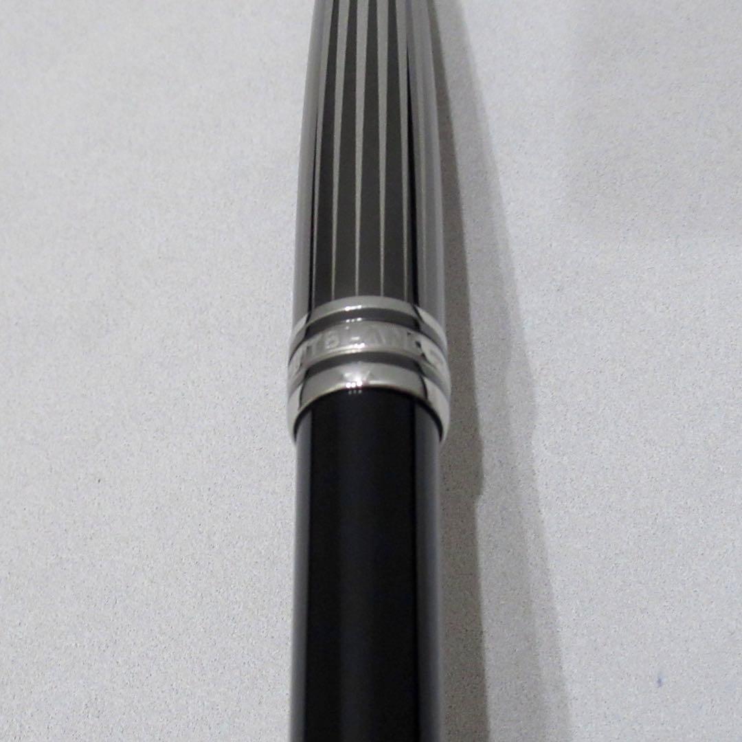 モンブラン ボールペン 164 ソリテール ブラック&ホワイト 101406