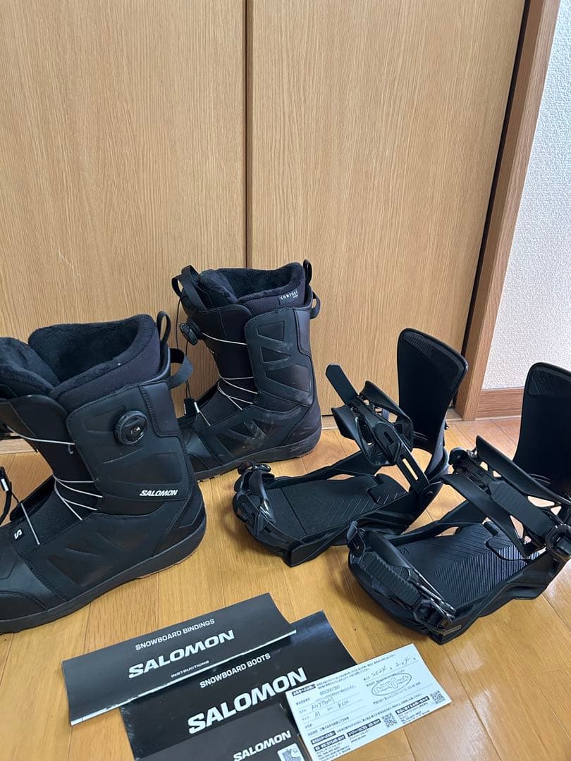 SALOMON LAUNCH BOA SJ ブーツ　RHYTHMビンディング