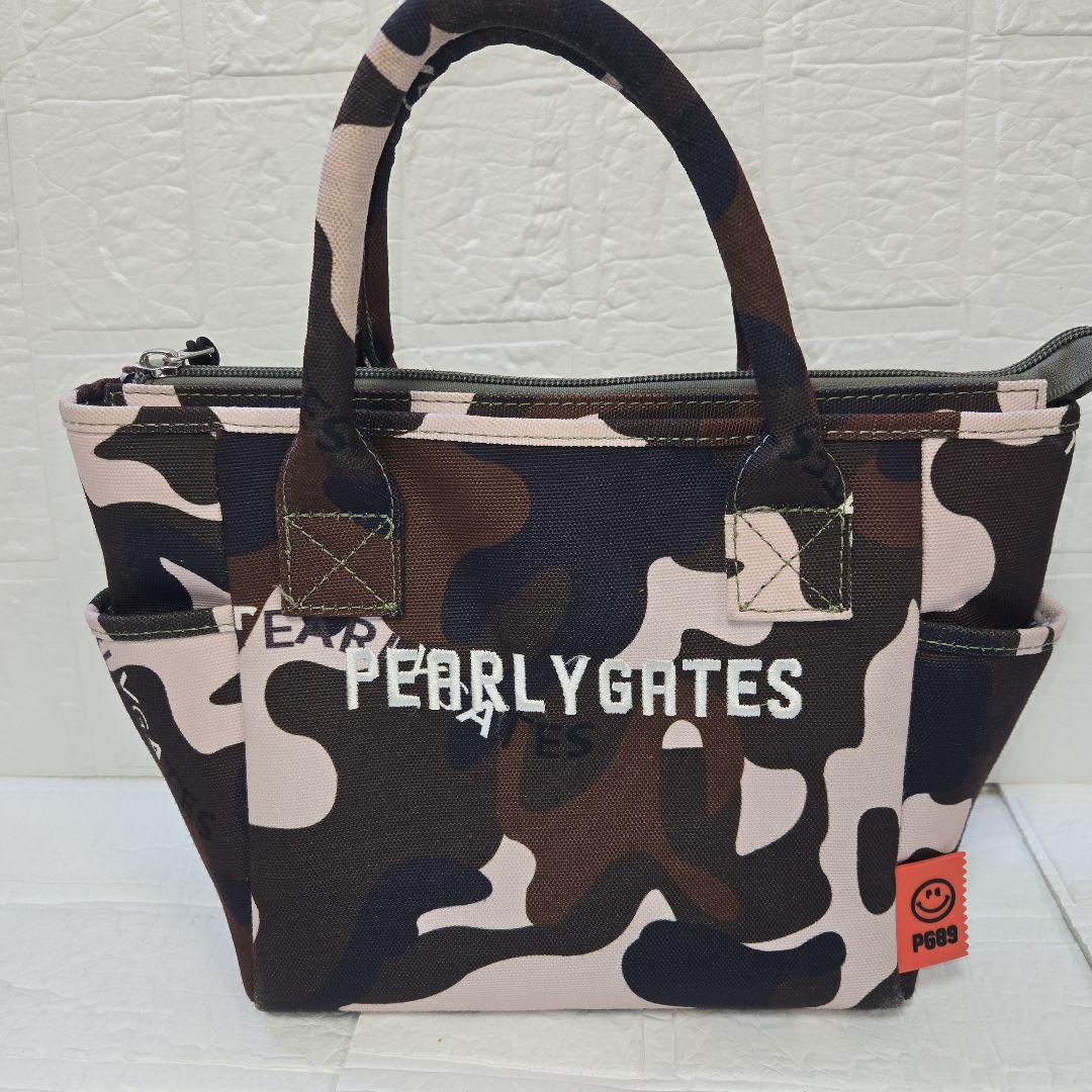 【バーバパパ】PEARLY GATES 迷彩カートバッグ