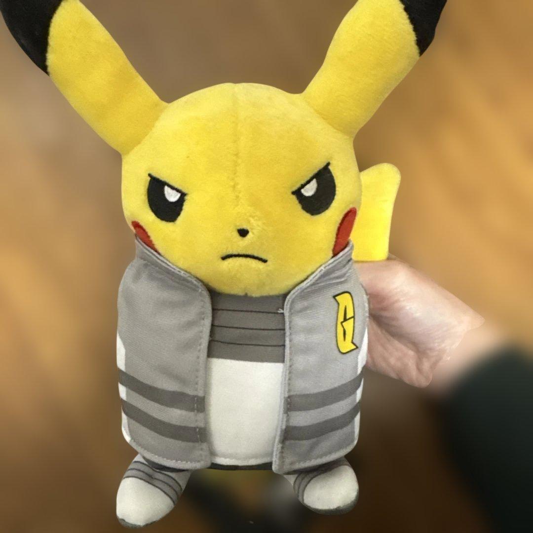 ポケモン ボスごっこピカチュウ ぬいぐるみ