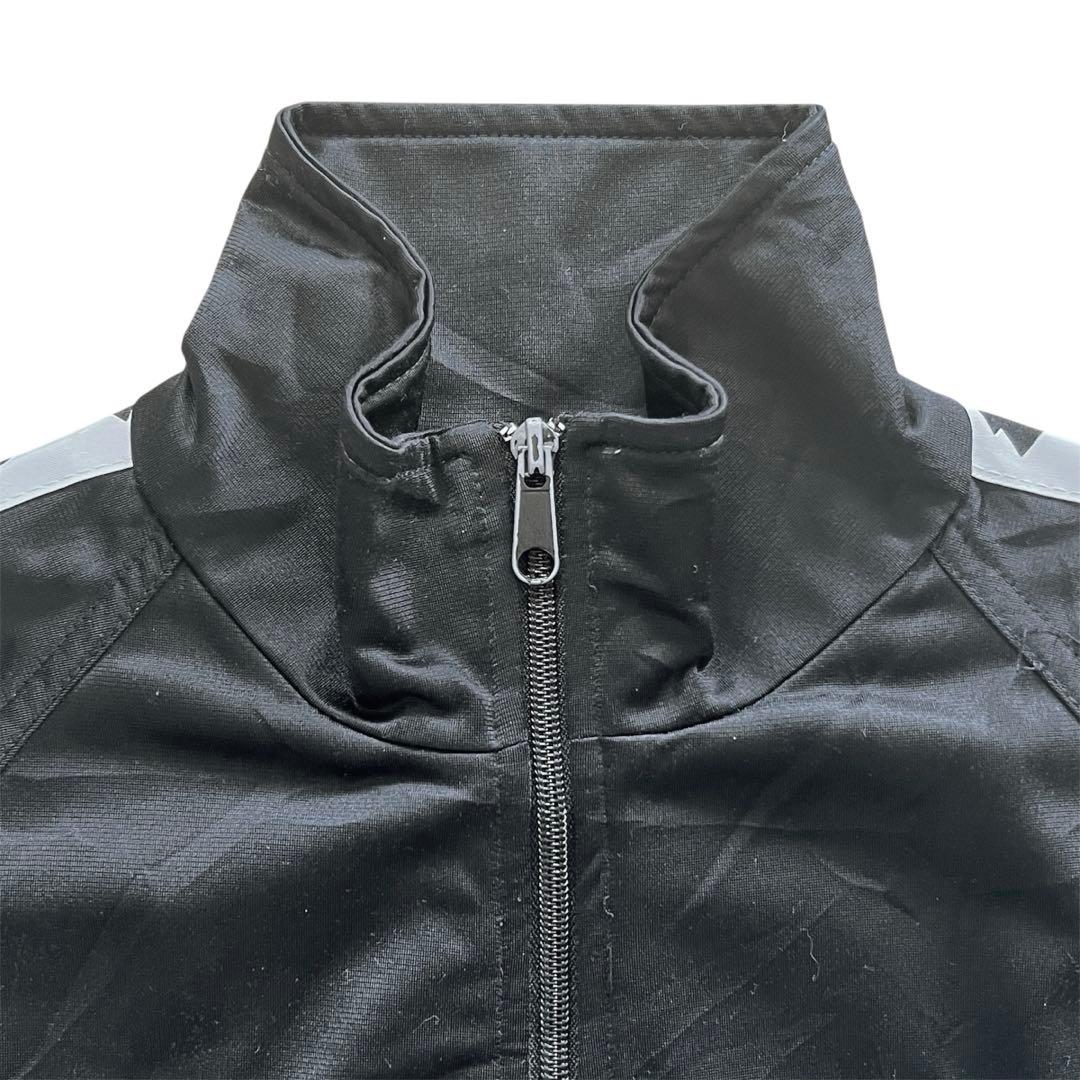 90s【Lotto】トラックジャケット BLACK S