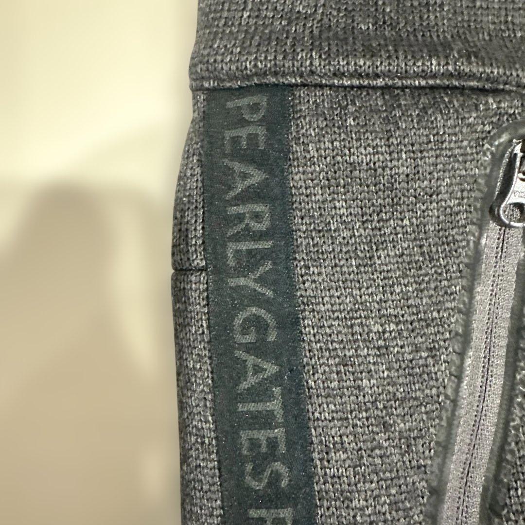 PEARLY GATES グレー パンツ サイズ4 冬用(微裏起毛)