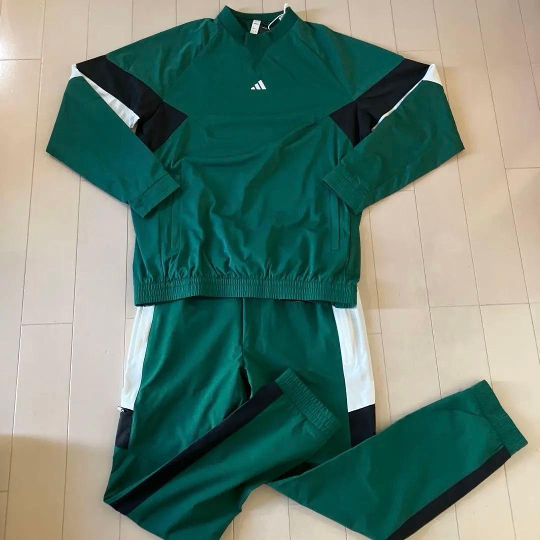 【新品】アディダス／上下セット／セットアップ／ジャケットＭ&パンツ76