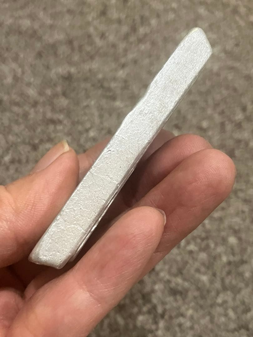 希少　インジウム　インゴット100g レアメタル　元素標本　indium