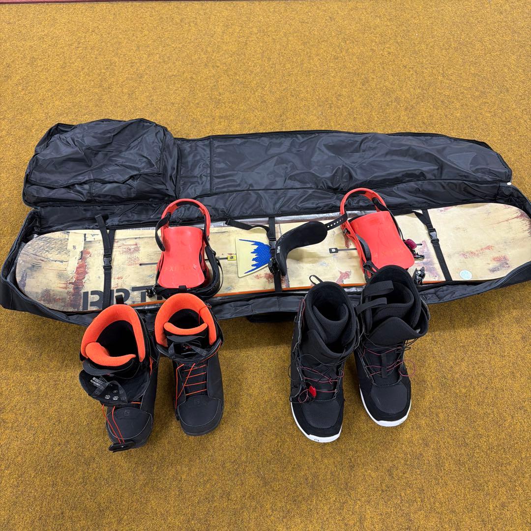 BURTON BLUNT スノーボード　フルセット