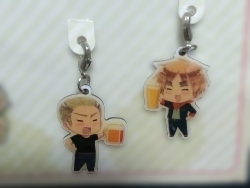 ヘタリア メタルチャームセット 8個入り