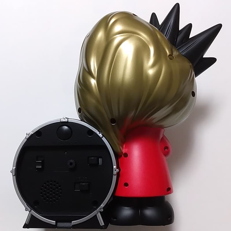 ★限定赤Yoshikitty目覚まし時計YOSHIKI×ハローキティXJAPAN