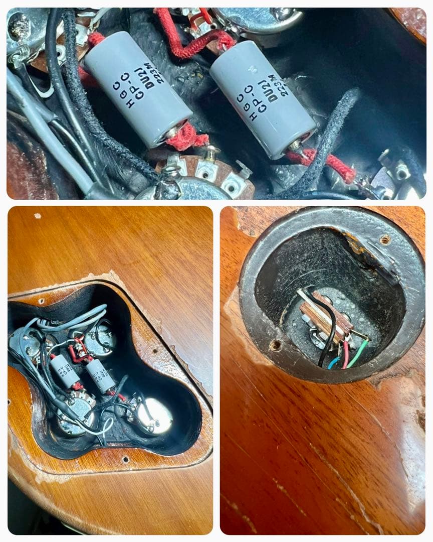 “レリック&エイジド“レスポールゴールドトップレプリカ/オイルコンデンサー搭載⭐︎