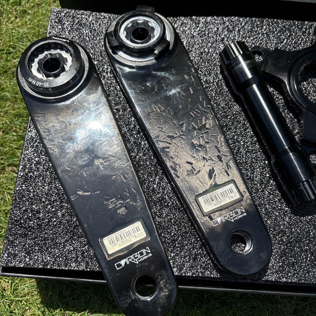 LEXON カーボンクランク 162.5mm 24mmスピンドル