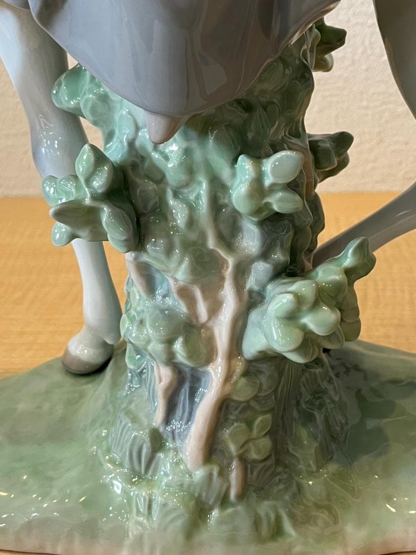 【新品未使用品】LLADRO リヤドロ「白い馬の少女」フィギュリン 陶磁器