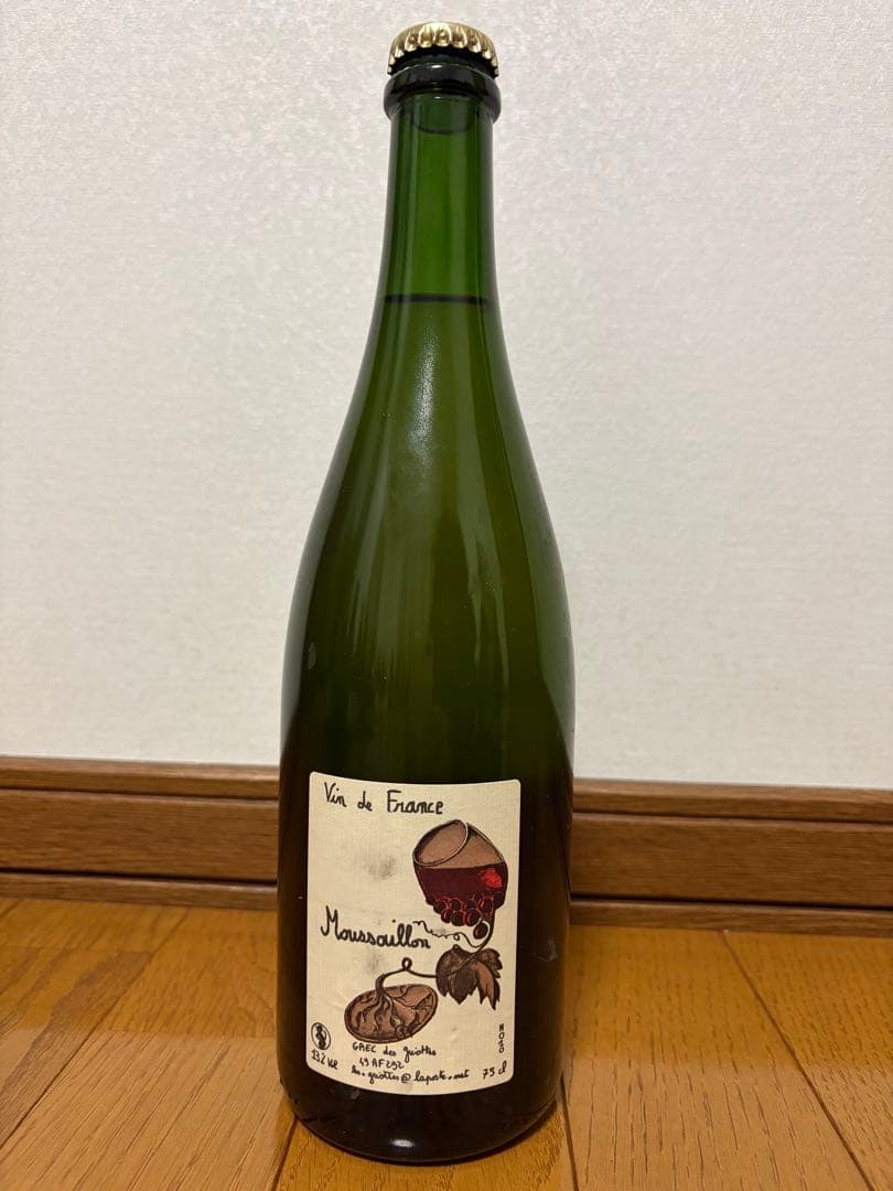 ペテイアン・ブラン・ムーサイヨン2010年ドメーヌ・デ・グリオット　②