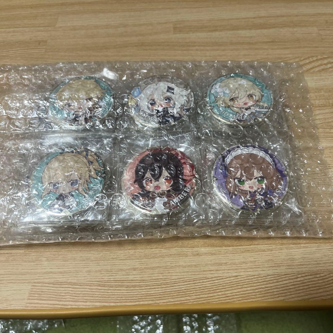 原神×SWEETS PARADISE -そよ風の饗宴- 缶バッチ　全21種