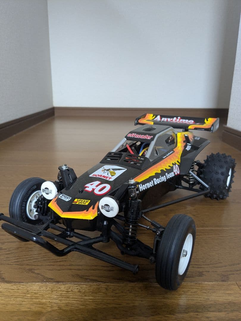 タミヤ　ホーネット　EVO.　送受信機、バッテリー、充電器セット　未走行