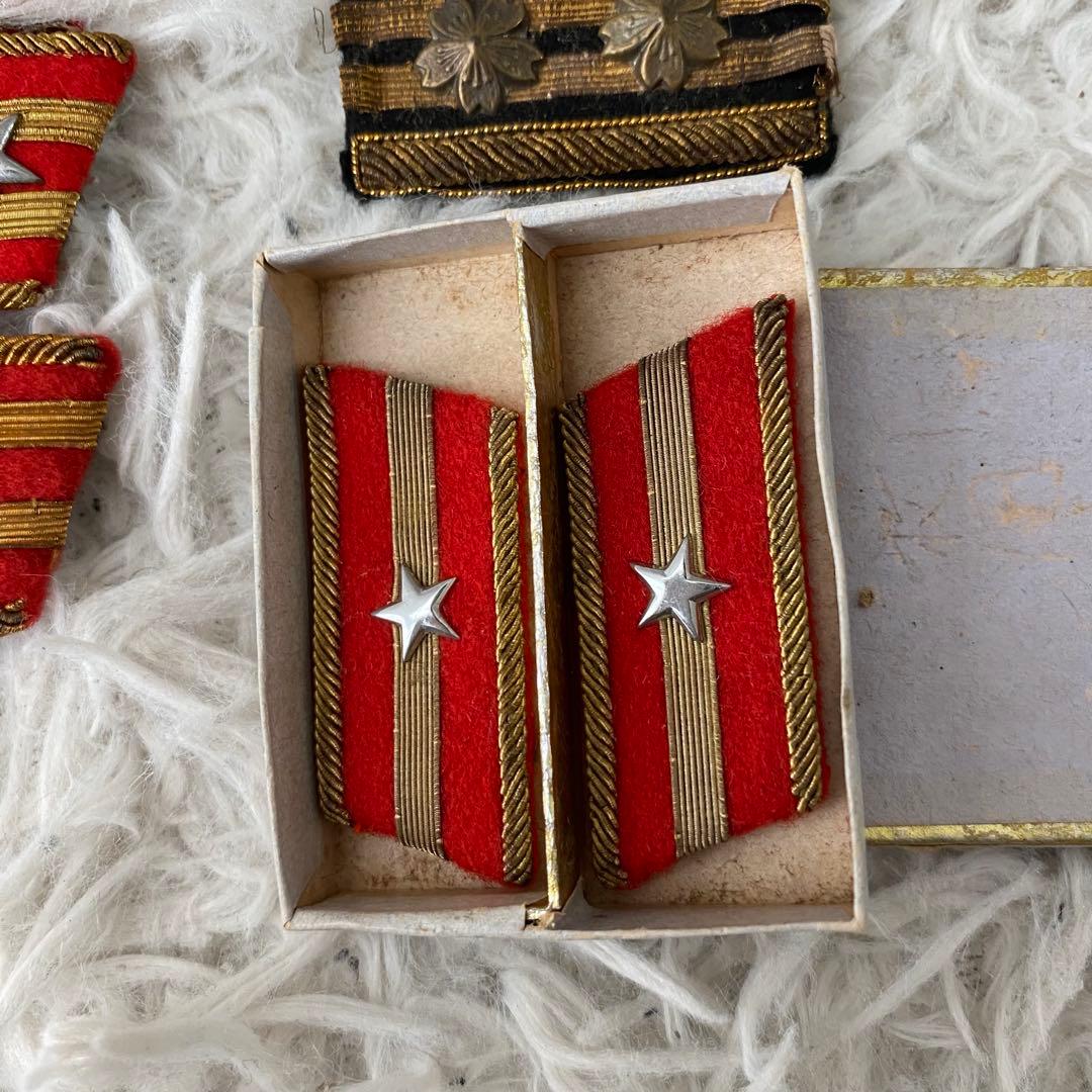 日本軍　旧日本軍　陸軍　警察予備隊　襟章　肩章　階級章　まとめ