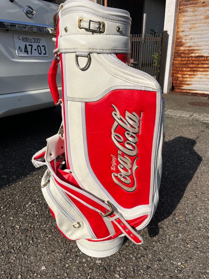 ベルディング社製‼️コカコーラキャディバッグ