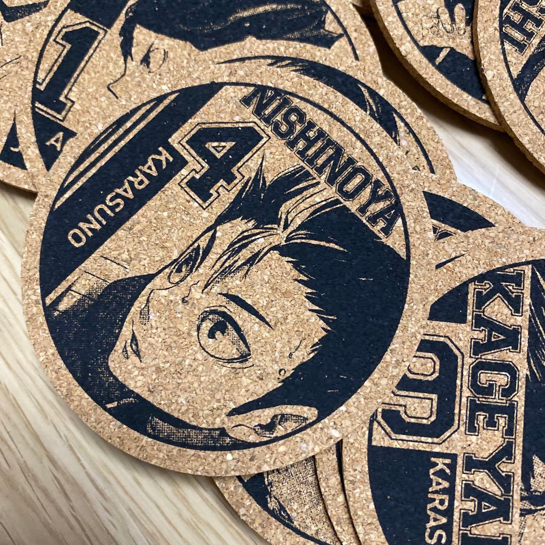 週刊少年ジャンプ　ハイキュー!!　懸賞品　コースター