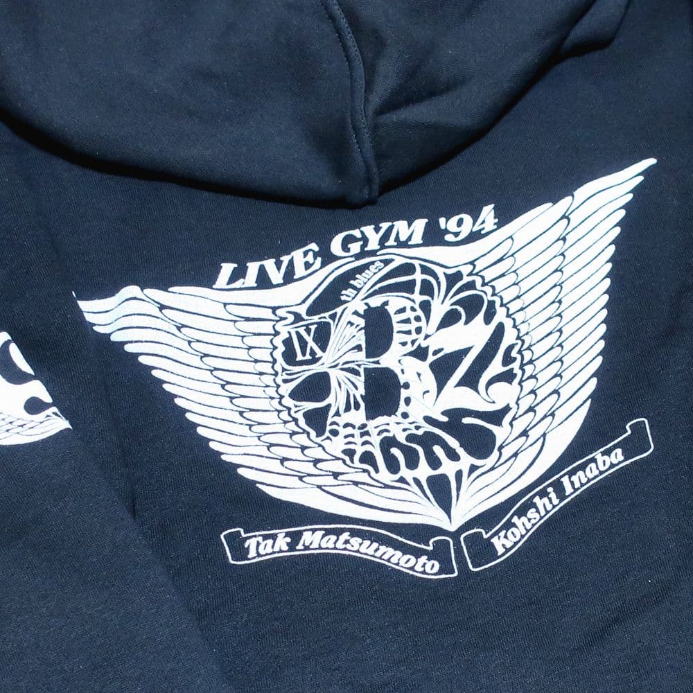 新品未使用 ツアーパーカー B'z THE 9th BLUES 1994 7th