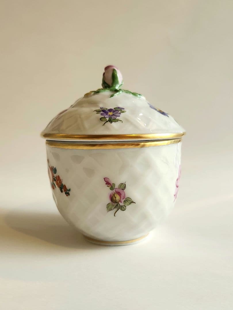 Dresden ドレスデン フラワーブーケ シュガーポット