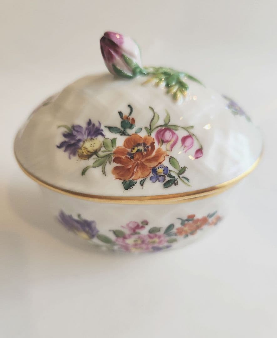 Dresden ドレスデン フラワーブーケ シュガーポット