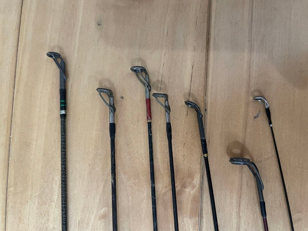 値下げ バラ売り不可 配達引取限定 バス釣り引退セット ロッド7本セット