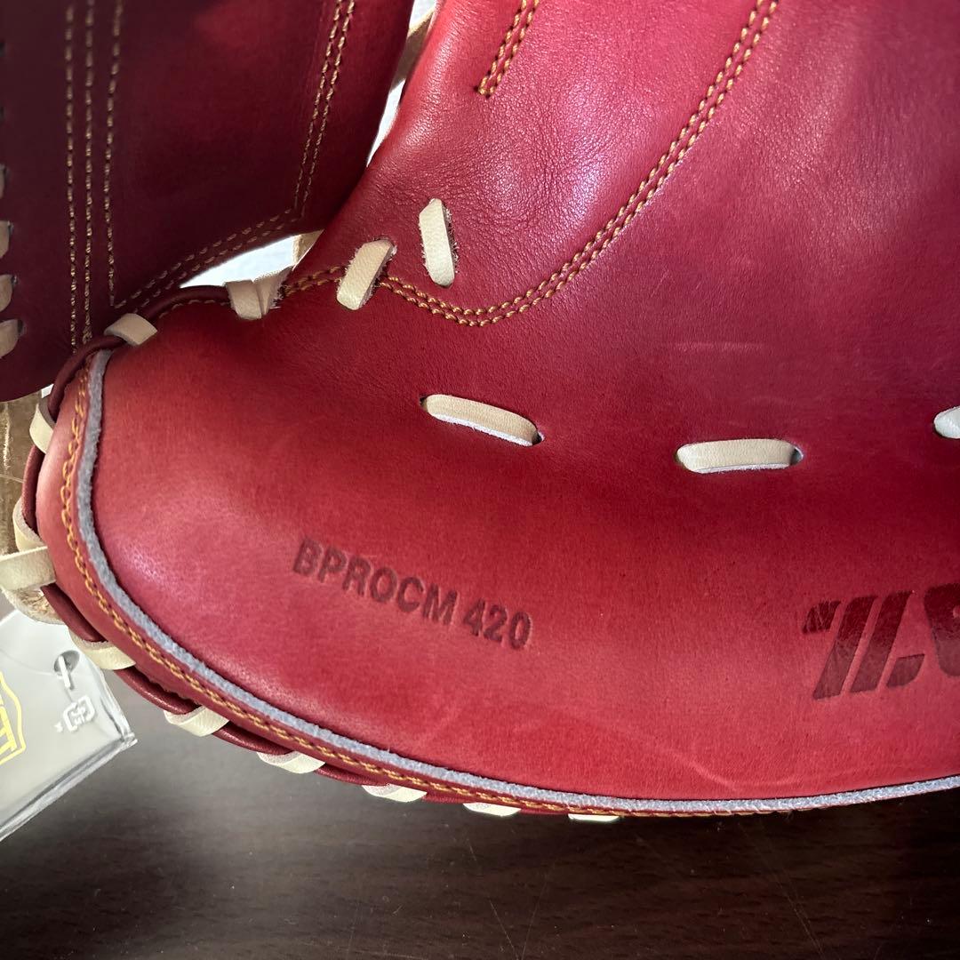 ゼット　プロステイタス　硬式　キャッチャーミット　定価59,400円 グラブ