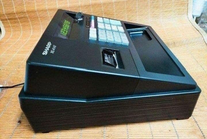 シャープレジスター　XE-A147　PC連携売上管理フル設定無料　433335