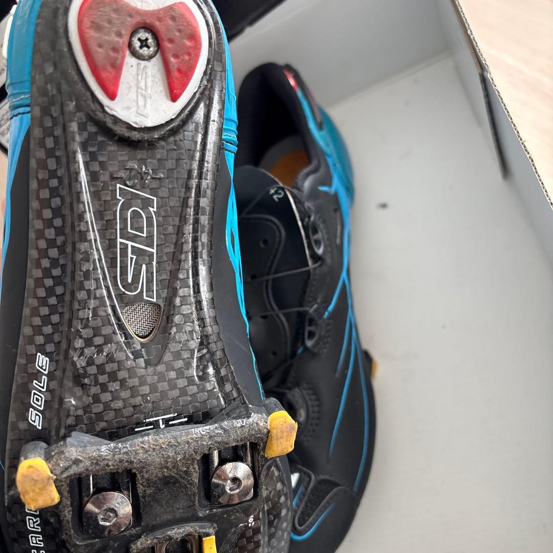 SIDI SHOT MATT ブラックブルー 42