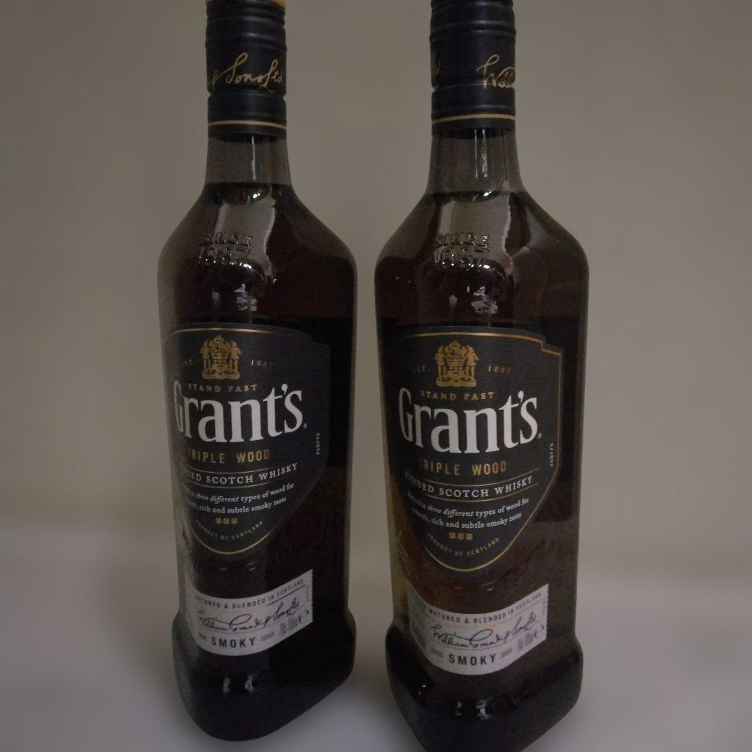 ✨終売✨グランツ✨トリプルウッドスモーキー✨スコッチ✨ウイスキー✨酒✨