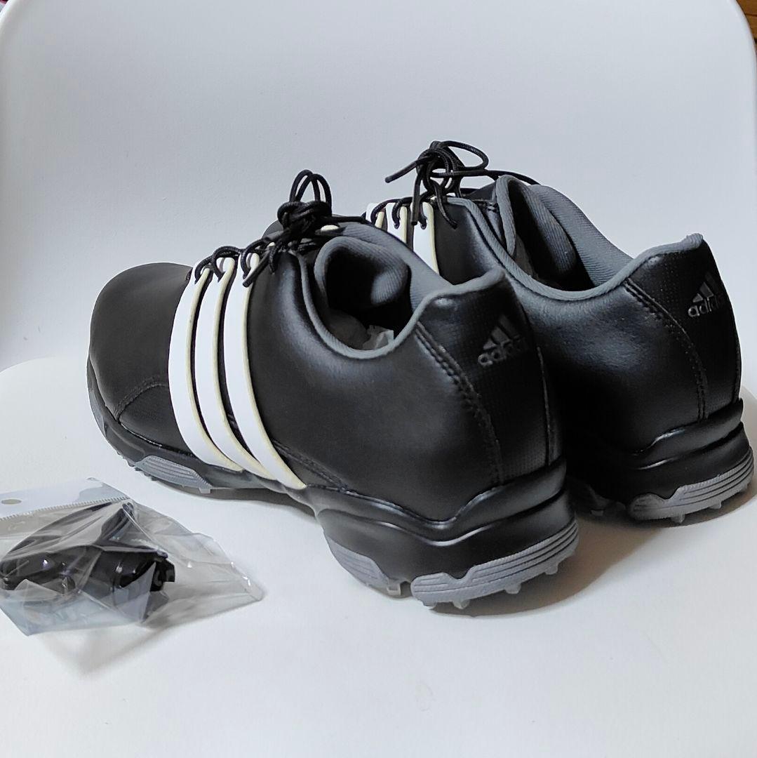 【未使用品】アディダス ゴルフシューズ　黒 ブラック　26.5cm