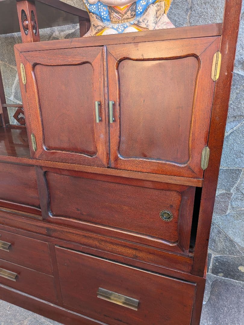 明治時代の茶箪笥　蔵出し