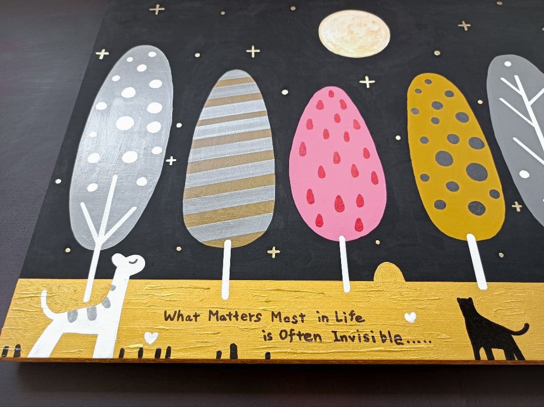 ✿月野乃亜 原画 2025年／594×420mm 現代アート 250903