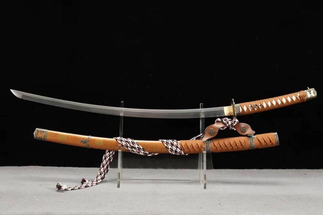 徳川金栗太刀 鎬造り 日本刀 模造刀 武具 舞踊刀 古兵器 太刀 武蔵