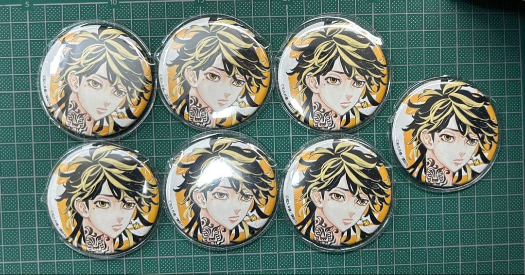 羽宮一虎　原作　缶バッジ 7個