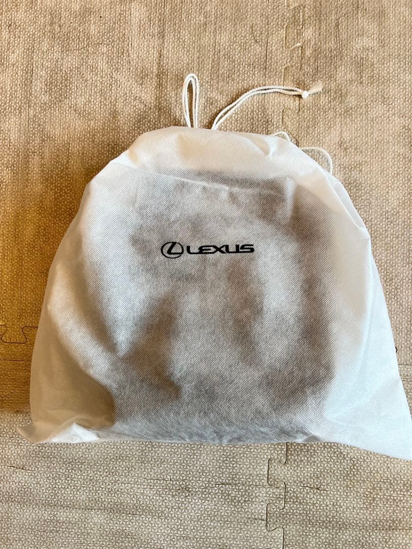 最終価格　LEXUS 高級ラウンドバッグ　イタリアンファブリック