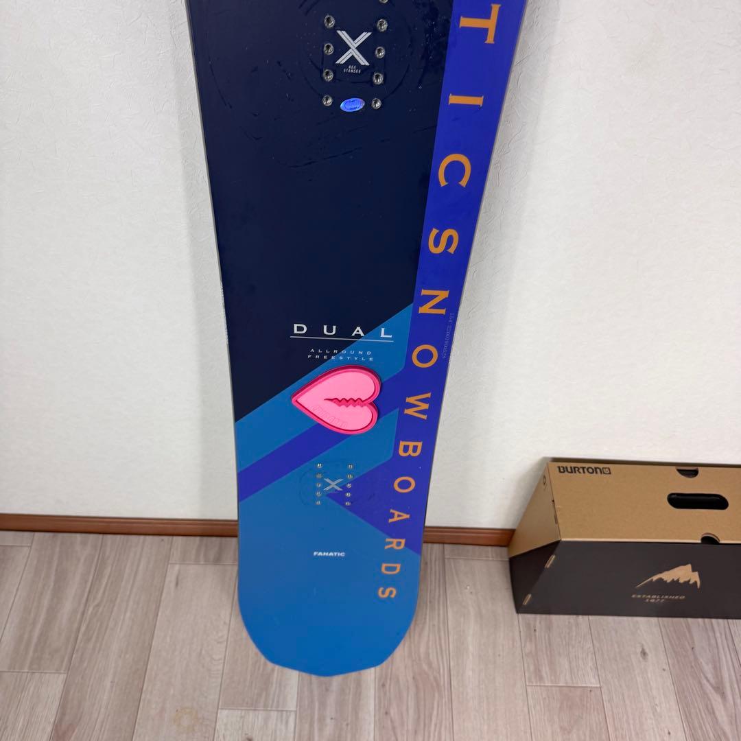 FANATIC DUAL スノーボード 154cm 美品