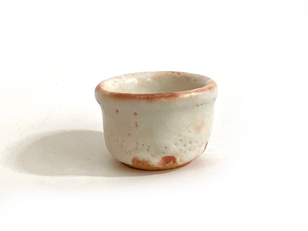 陶芸家　人間国宝　鈴木藏　鈴木蔵　志野　ぐい呑　志埜　酒器　酒盃　共箱