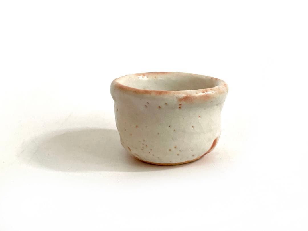 陶芸家　人間国宝　鈴木藏　鈴木蔵　志野　ぐい呑　志埜　酒器　酒盃　共箱