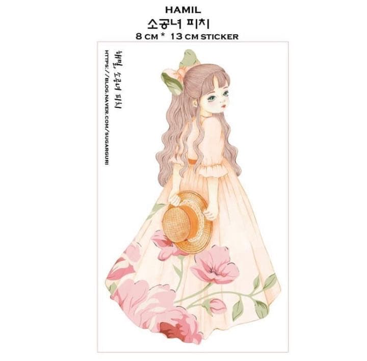 No.18【送料別】hamil ハミル ステッカー 6枚セット