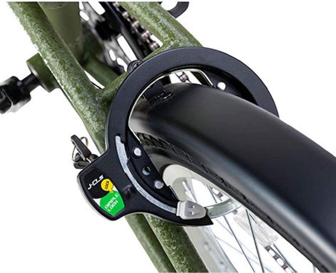 Jeep 折りたたみ自転車 オリーブグリーン